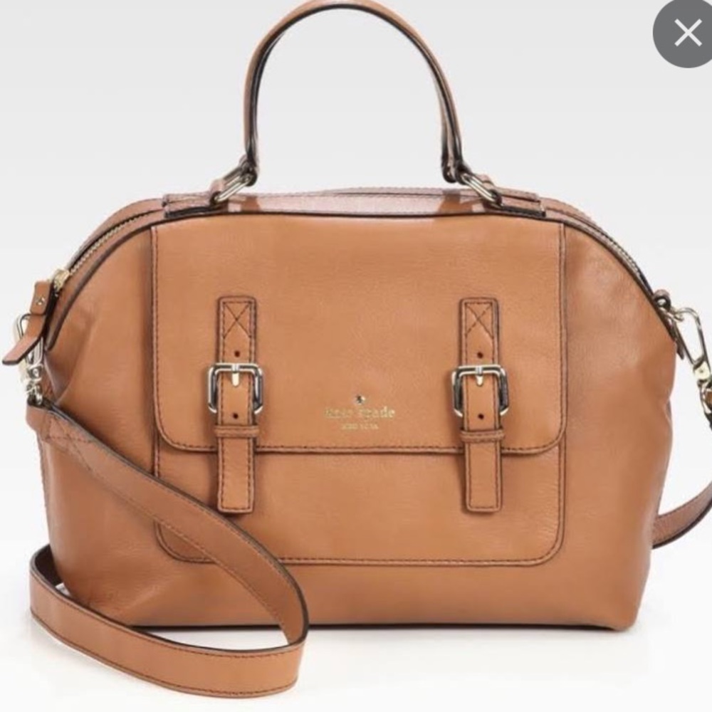 48 HOURS MUST GO 💫 Kate Spade Allen St Raquelle Satchel, toasted almond